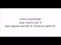Nuestro amor se ha vuelto ayer victor manuelle con letra