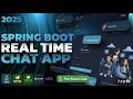 Modern Real-Time Chat App Java Spring Boot STOMP Next js Free Source Code