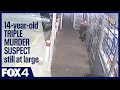 Search continues for 14-year-old Garland triple murder suspect