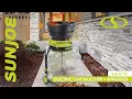 Sun Joe SDJ617E Bladeless Electric Leaf Mulcher Shredder - Live Demo
