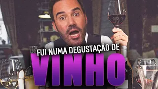 FUI NUMA DEGUSTAÇÃO DE VINHO - STAND UP DIOGO PORTUGAL