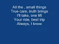 blink 182 all the small things lyrics