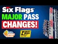 HUGE Changes To The Six Flags 2027 Season Passes No Cedar Point