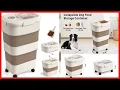 ZOMISIA 40-50lbs Dog Food Storage Container Large Airtight Easy to Use