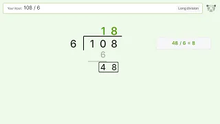 Long Division Problem Step-by-Step Solution