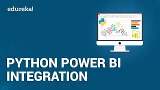 Power BI Python Integration How to run Python Script in Power BI Power BI Training Edureka