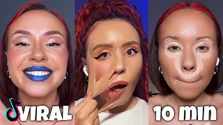 10 Minutes of Viral Makeup TikToks✨ ASMR & GRWM Compilation