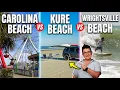 Best Beaches Near Wilmington NC Wrightsville Carolina Kure Beach Guide