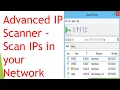 How to Find all the active IP in your Network - Advanced IP Scanner