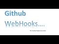 Integrating Jenkins With Github Trigger Jenkins Jobs using Github Webhooks Github Webhook