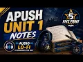 APUSH Unit 1 Notes Lo-Fi for Memorization