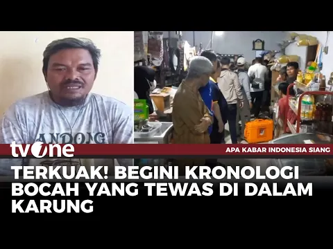 Kronologi Tewasnya Bocah di dalam Karung yang Dibunuh Tetangga