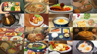 Download Aesthetic Anime Food Compilation ASMR - Best Food Scenes in Anime | Relaxing Anime Cooking MP3