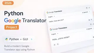 Build a Google Translator App with Python Tkinter GUI