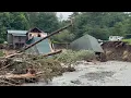 Heavy rain in northern Vermont leads to washed out roads damaged homes and rescues
