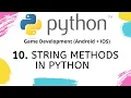 String methods in Python