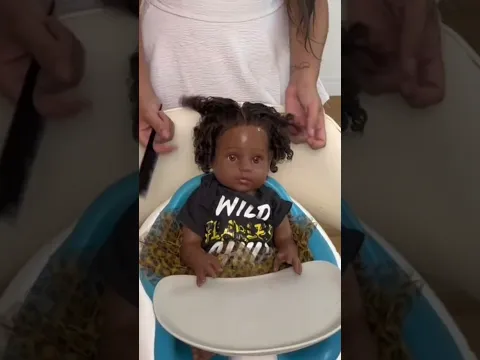 Olha o que aconteceu com o cabelo dela#shorts