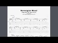 NORWEGIAN WOOD - EASY Fingerstyle Guitar PDF Tab