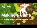 Making a 2D Game in Unity in 2 Days Preparing for Global Game Jam