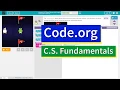 Chase Game with Events Lesson 16 7 Course C Code org Tutorial with Answers