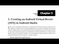 Creating an Android Virtual Device AVD In Android Studio Chapter-5