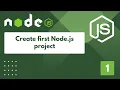 Node js Tutorial - 1 Creating Your First Project and Unraveling the Power of Node js time2code