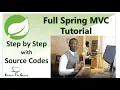 Spring C Full Course CRUD Operations Step by Step with Source Codes