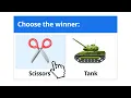 Rock Paper Scissors With Anything