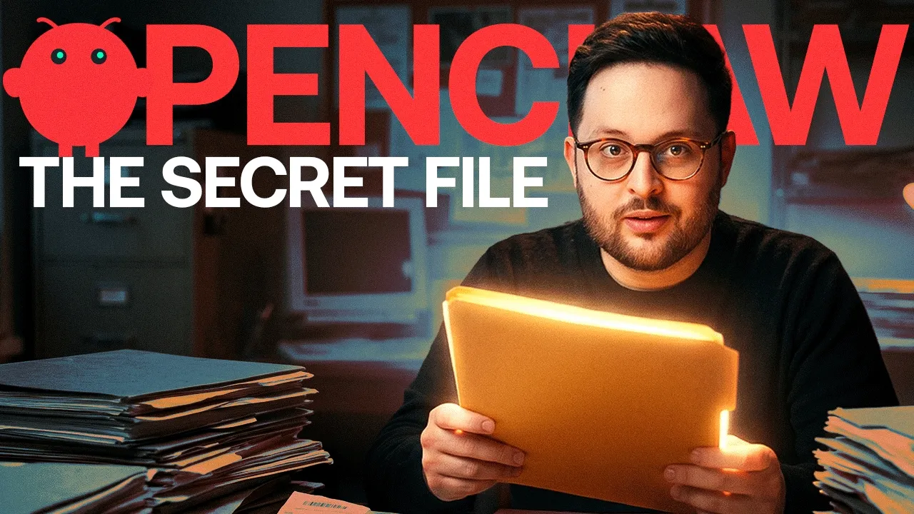 The One File That Makes OpenClaw 10x Better: video thumbnail