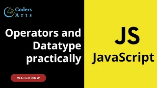 10 Operators and Datatype Practical JavaScript Tutorial for Beginners Web Development L 10