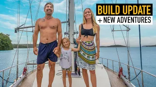 BUILD UPDATE + Life Right Now…Sailing Vessel Delos Ep. 519