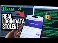 Day 3 REAL Login Data Stolen using Bettercap Wireshark MITM Attack Explained