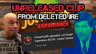 Download Joe Rogan Released Tucker Carlson Episode and Then Took it Down, Here's a Clip MP3