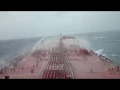 Download Lagu Rough Sea! Tanker in bad weather