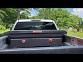 Installing a weather guard toolbox in the bed of my truck