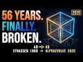 A 56-Year-Old Math Record Finally Fell Thanks to AI