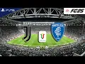 FC 25 - Juventus vs Empoli | Coppa Italia | PS5