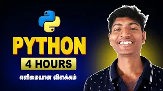 4 Hours Python Beginners Tutorial in Tamil 2025 Learn Python Course in Tamil Mr JR