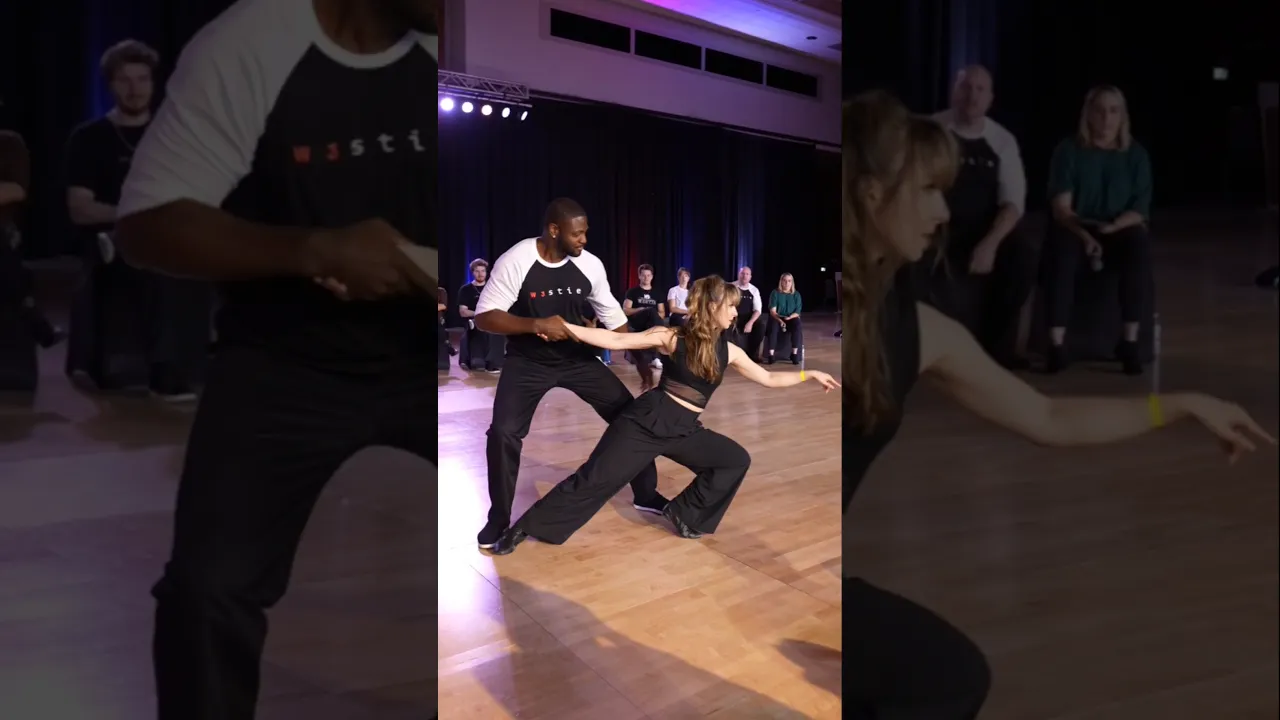 That backwards sliiiide 😮😍 #improv #weatcoastswing