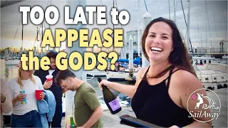 Have The GODS CURSED US?! – Classic Catamaran Restoration | SailAway 229