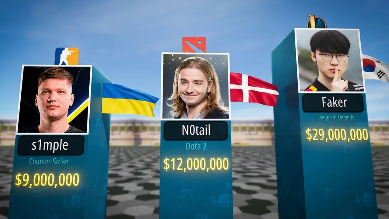 Richest Esports Players