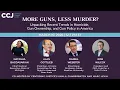 More Guns Less Murder Unpacking Recent Trends in Homicide Gun Ownership Gun Policy in America