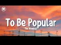 Download Lagu to be popular The Weeknd tiktok song lyrics