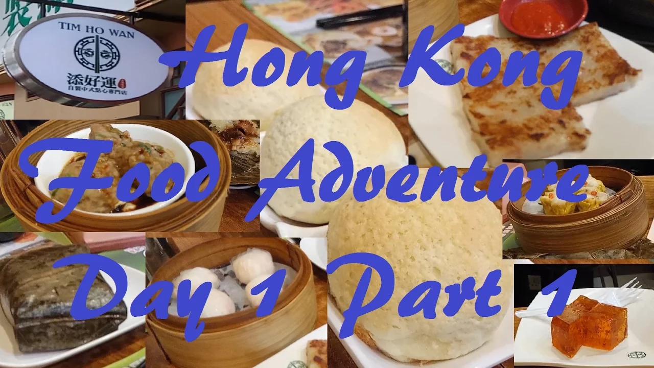 Hong Kong Food Adventure, Day 1 part 1 : Flight there and Tim Ho Wan