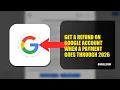 How To Get A Refund On Google Account When A Payment Goes Through 2026 EASY GUIDE