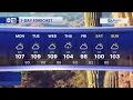 Monsoon storm chances every day this week across Arizona