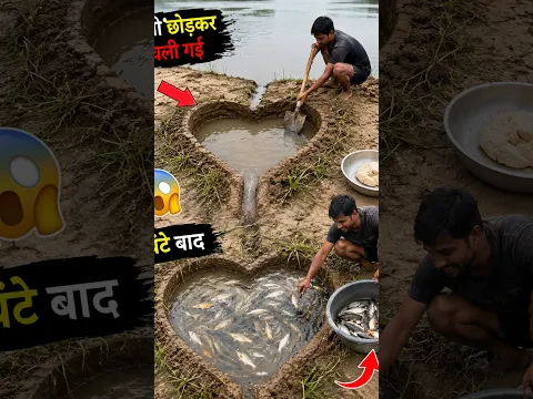 गड्ढे के अंदर से ये क्या निकला Part 9 😵😱 #fish  #hindifacts #animallovers  #dpscworld #2026