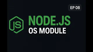 OS Module in Node js Node JS Tutorial Node JS Course
