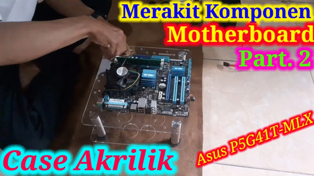Rakit PC gaming dengan Pipa PVC murah... 