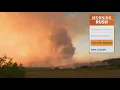 Palo Pinto County grass fire now 80 contained